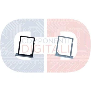 TROLLEY SLOT SPEICHERKARTENFACH MICRO SD FÜR HUAWEI P8 LITE ALE-L21 SCHWARZ BLACK - Bild 1 von 1
