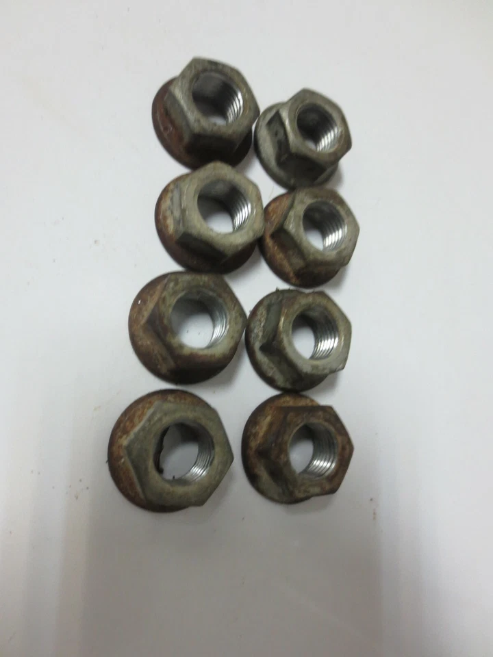 1996 Polaris Xpress 300 2x4 ATV Used OEM 8 Front Wheel Lug Nuts  - Image 1 of 1