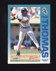 1992 Fleer Performer Collection Frank Thomas #2 Chicago White Sox - Picture 1 of 2