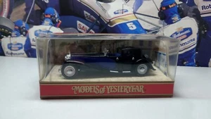 MATCHBOX / MOY - 1930 BUGATTI ROYALE - AZUL - COCHE MODELO ESCALA 1/46 - Y45 - Imagen 1 de 5