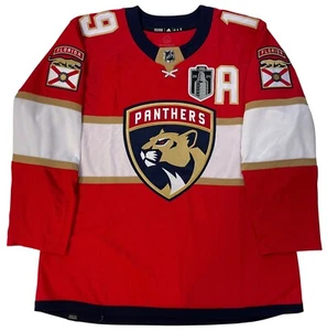 MATTHEW TKACHUK AUTHENTIC ADIDAS 2024 FLORIDA PANTHERS STANLEY CUP JERSEY SZ 56 - Picture 1 of 7