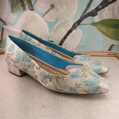 Zapatos para mujer Easy Spirit sandalias tacón multicolor verde azul talla 11 SKU#09011 Foto 1 de 4