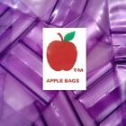 10,000 Purple Apple Brand Baggie 12510-S 2Mil Ziplock 10000 Plastic 1.25
