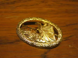 Deutsches Rettungsschwimmabzeichen DLRG in Gold - Großabzeichen Orden Bundeswehr - Bild 1 von 2