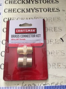 New Craftsman 3/8 in. Female and Male Connector Kit New Factory Sealed 9-16363 - Picture 1 of 6