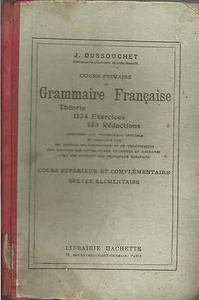 DUSSOUCHET CP GRAMMAIRE FRANCAISE THEORIE EXERCICES + PARIS POSTER GUIDE - Picture 1 of 1
