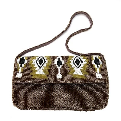 Free People Magic Moment 西南种子串珠翻盖长方形单肩包 — 第 1/4 张图片