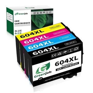 Cartucho de tinta Greenjob 604XL repuesto para cartuchos de tinta Epson 604 multipack - Imagen 1 de 4