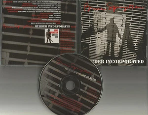 BRUCE SPRINGSTEEN Murder Incorporated PROMO DJ CD Single w/ PRINTED LYRICS 1995 - Picture 1 of 1