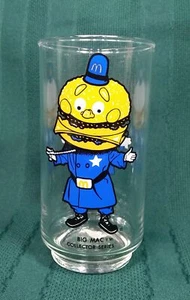 1977 McDonald's Collector Series Glass Vintage Officer Big Mac - Picture 1 of 4