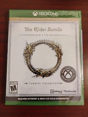 Elder Scrolls Online [Tamriel Unlimited] Microsoft Xbox One sellado de fábrica Foto 1 de 2
