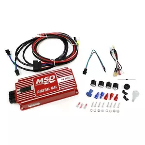 MSD 6425 High Output 6AL Digital Ignition Box Control Rev Limiter CDI 12 Volt - Foto 1 di 3