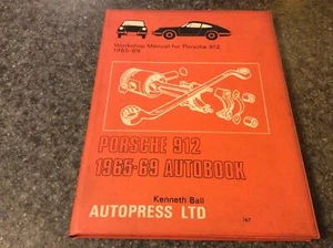 Porsche 912 Workshop Manual 1965-69 by Kenneth Ball 1971 - Picture 1 of 12