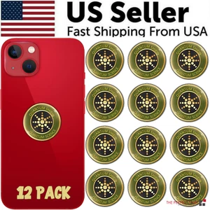 Quantum Anti Radiation Shield 5G EMF Protection - Phones Laptops - 12 Stickers - Picture 1 of 19