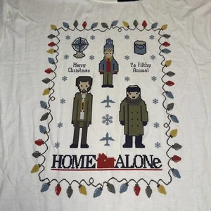 Century Studio's Home Alone Mens T-shirt XL Merry Christmas Ya Filthy Animal NWT - Picture 1 of 5