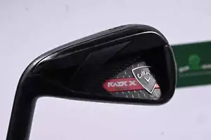 Left Hand Callaway RAZR X Black #6 Iron / X-Flex Project X Rifle Shaft - Picture 1 of 6