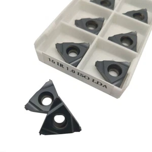 10 Stck. 3/8 Zoll 16IR 1,0ISO LDA 1 mm Steigung CNC interner Gewindeeinsatz für SNR SEL - Bild 1 von 5