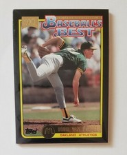 1992 Topps McDonald’s Baseball’s Best UNOPENED PACK Todd Van Poppel & Will Clark