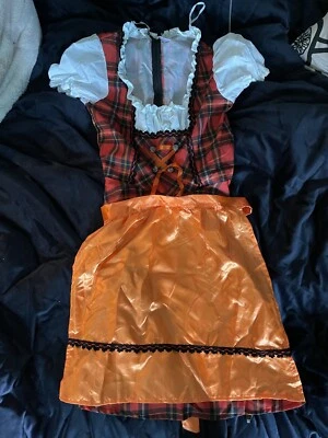 Fraulein Bavarian Oktoberfest Bier Garten Costume-beer wench-German-sexy-dress - Image 1 of 2