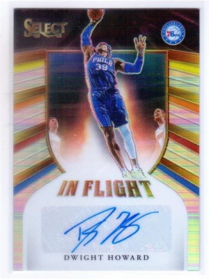 Dwight Howard 2020-21 Panini Select In Flight Signatures Silver Prizm #/149 - Image 1 of 4