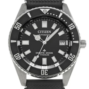 CITIZEN WATCH PROMASTER MECHANICAL DIVER 200M NB6021-17E AUTOMATIC BLACK MEN'S - Picture 1 of 6