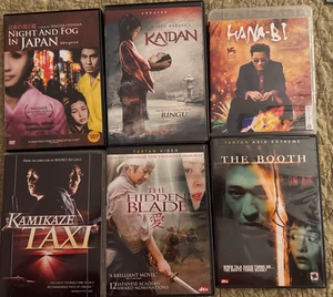 LOT 3 - 6 DVD/BLU-RAYS JAPAN FILME - ALLE WIE NEU/SEHR GUT UNTEN LESEN - Bild 1 von 3