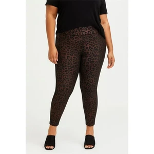 LuLaRoe Leggings Mujer’s 3X Leopardo Estampado Animal Marrón Negro Alto Elástico - Imagen 1 de 6