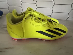 Adidas X Crazyfast Club FxG Kinder Größe 3,5 y gelb schwarz Fußballschuhe 3 1/2 - Bild 1 von 6