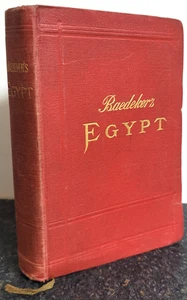 1908 Baedeker’s Egypt And The Sudan - Illustrated With Maps - Picture 1 of 18