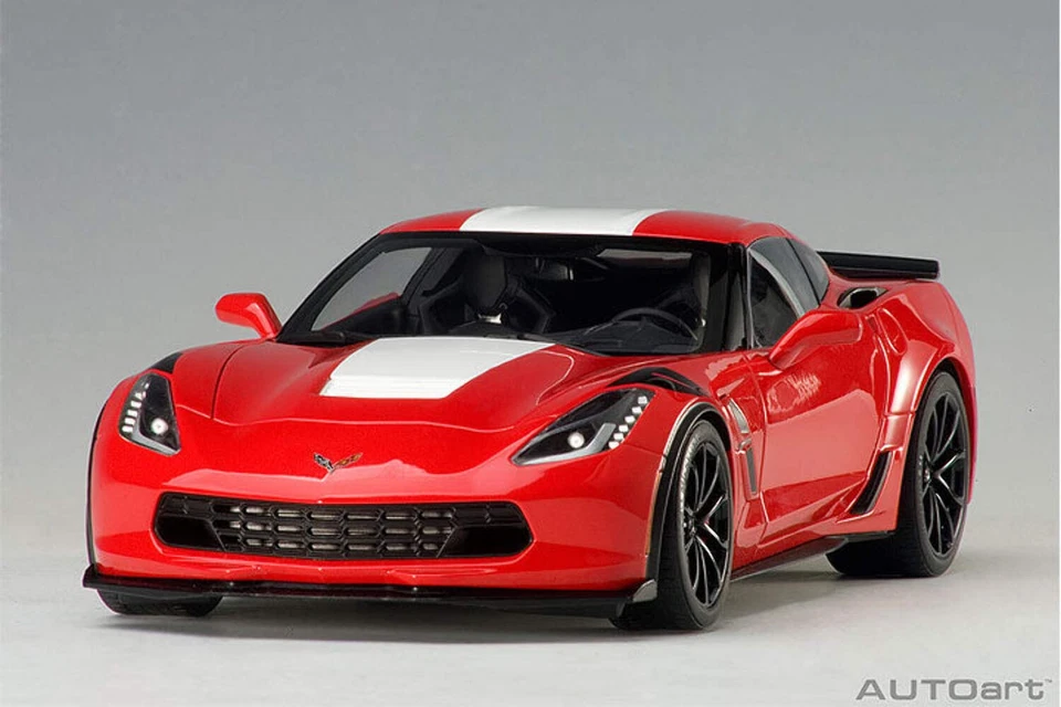 2017 Chevrolet Corvette C7 Grand Sport Red 1/18 Model Car by AUTOart 71274