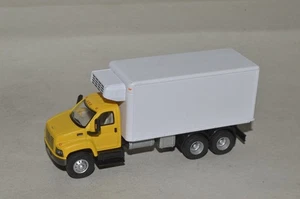 HO scale vehicle Boley Walthers GMC TopKick truck reefer box van delivery YELLOW - Picture 1 of 1