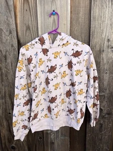 Lion King Simba Timon Pumba Zazu Hoodie Sweatshirt Youth Large Hakuna Matata - Picture 1 of 7