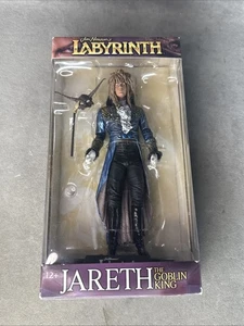 Jim Henson's Labyrinth Jareth The Goblin King Figure 2017 McFarlane Toys 7" NUOVO - Foto 1 di 8