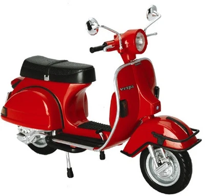 New Ray Toys 1978 Vespa P200E motocicleta ATV/UTV bicicleta de rua 42123 escala 1:12 - Imagem 1 de 3