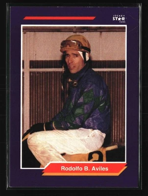Tarjetas estrella Horse Jockey 1992 - #9 Rodolfo B. Avilés Foto 1 de 2