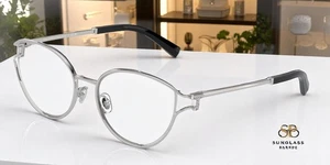 TIFFANY & Co. TF1157B 6001 Silver Demo Lens 54 mm Women's Eyeglasses - Picture 1 of 7