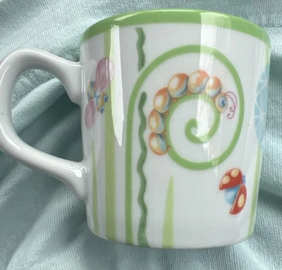 Tiffany & Co. Fiddleheads Child’s Porcelain Cup Mug - Image 1 of 3
