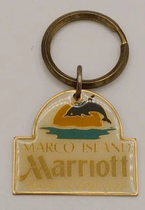 Marriott Resort & Golf Club, Marco Island, FL Souvenir Keychain, Keyring - Picture 1 of 2