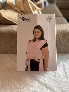 Koala Babycare Sling Easy to Wear Swaddle Baby Wrap Carrier Pink up to 9kg - Picture 1 of 3