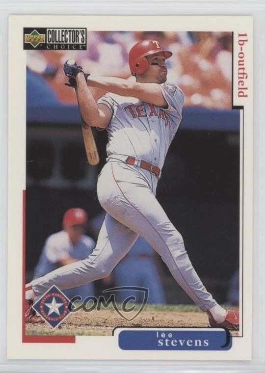 1998 Upper Deck Collector's Choice Lee Stevens #519 - Image 1 of 2