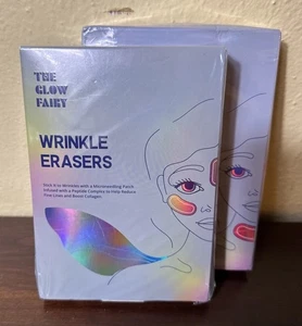 THE GLOW FAIRY Wrinkle Erasers NECK Patches NIB Sealed Expiration 4/2025 2pack - Picture 1 of 2