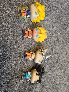 lot of 4 dragon ball z funko No Boxes - Picture 1 of 14