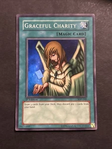 Yugioh Graceful Charity Holo SDP-040 1ª Edición 1996 - Imagen 1 de 2