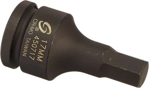 SUNEX TOOLS 450717 3/4-Inch Drive 17-mm Hex Driver Impact Socket - Picture 1 of 6