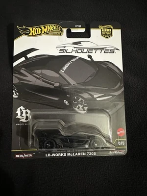 Hot Wheels 2025 Car Culture Silhouettes LB-WORKS LBWK McLaren 720S Chase 0/5 Foto 1 de 3