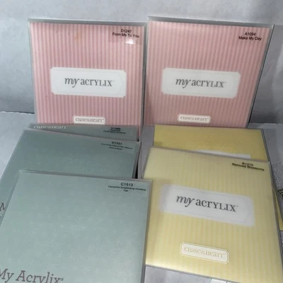 Наборы акриловых марок Close To My Heart CTMH — выберите по 5 долл. США - Изображение 1 из 4