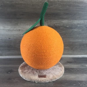 VETRESKA Orange Tangerine Cat Scratching Post Cat Scratcher - Picture 1 of 12