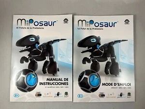 MiPosaur WowWee Robot Dinosaur French + Spanish MANUALS ONLY - Picture 1 of 2