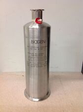 Biogen 316 SS Filter Housing 150PSI 250°F B16043X1, 13-1/2"H x 4"D
