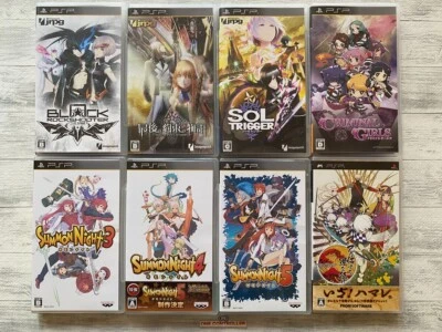 SONY PSP Black & Sol Trigger Saigo Summon Night Criminal Girls Onore no Shinzuru - Image 1 of 4